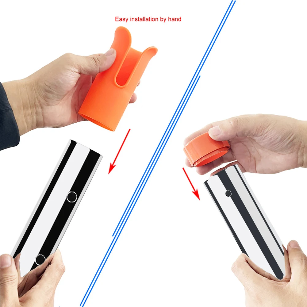

1pcs Fishing Rod Barrel Multi-Function Nylon Belt Slotted Rods Holder Portable Pole Inserter Fishing Pole Rack Pesca Fish Tackle