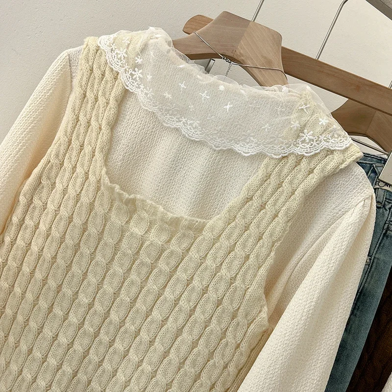 Милый стильный шикарный женский комплект из двух предметов MiiiiX свободная