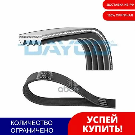 Ремень Ручейковый Dayco арт. 4PK884 | Автомобили и мотоциклы