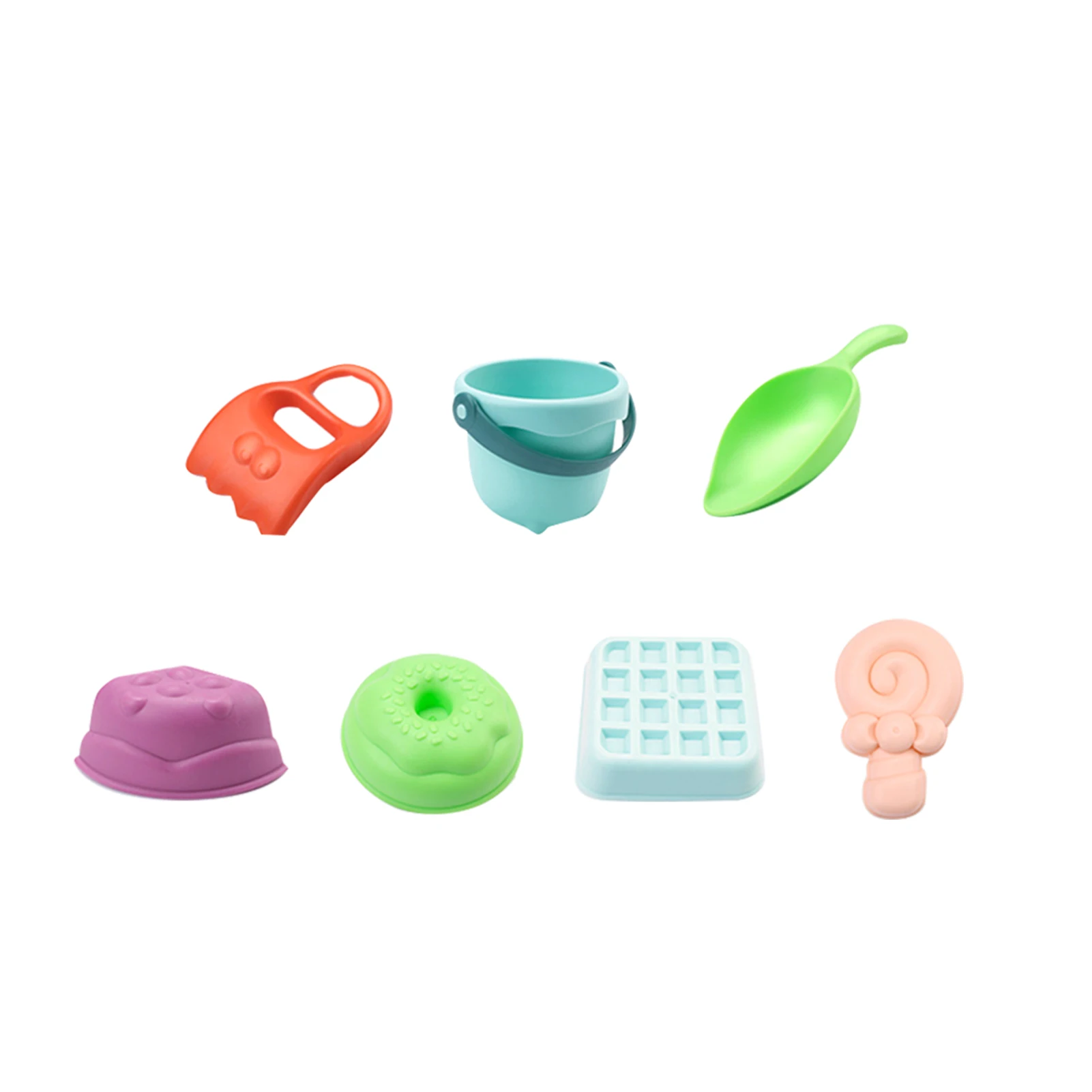 

Water Game Summer Color Learning Beach Toy Set For Kids With Net Bag Digging Sand Educational Outdoor Play Ergonomic PE Portable