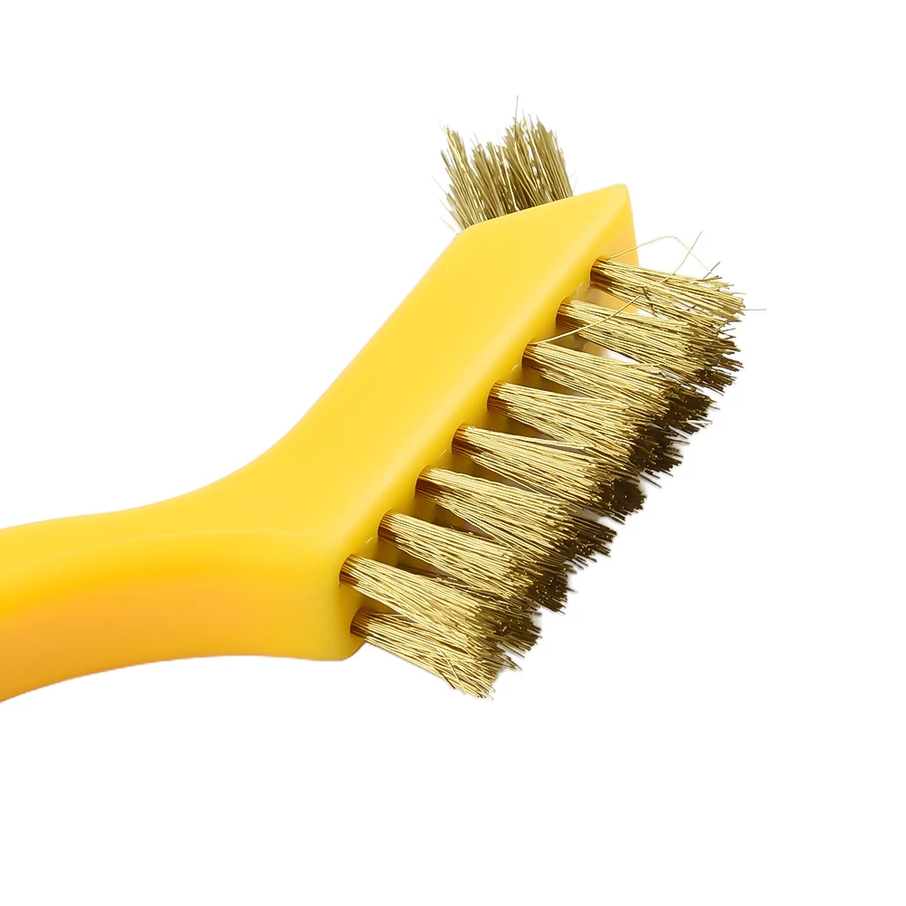 

New High Quality Steel Wire Brush Cleaning Brush 180mm Nylon Polishing Tools Stainless Steel Paint Rust Remover