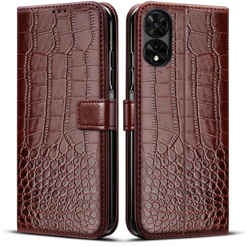 Роскошный чехол-бумажник для TCL 50 кожаный флип-чехол на магните 6 дюйма TCL50 5G 50XE