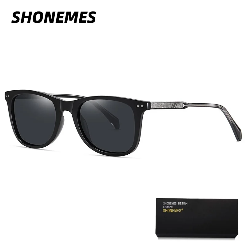 

SHONEMES Polarized Sunglasses 51-47-21 Luxury Men Women Sun Glasses TR90 Frame Outdoor Driving UV400 Shades for Male Female
