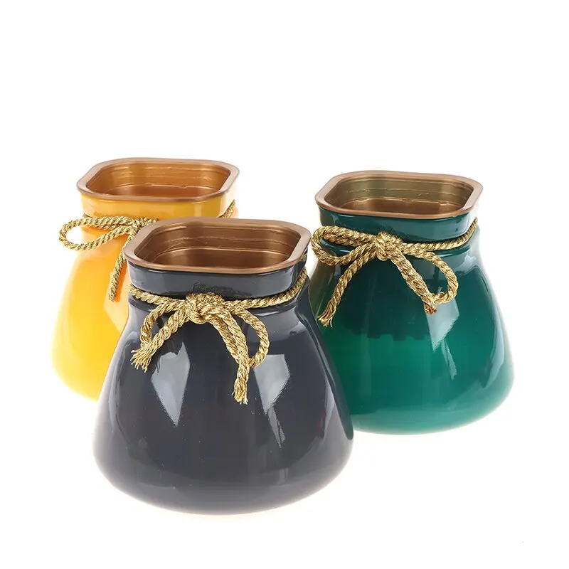 

Мини-горшок для растений с самополивом, современный декоративный горшок для дома и сада, Садовые принадлежности