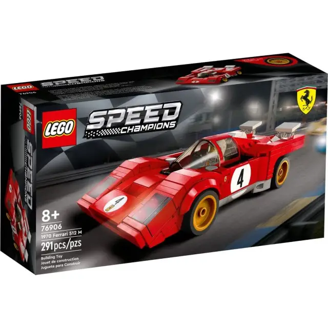 Designer Lego Speed Champions 76906 1970 Ferrari 512 M | Blocks