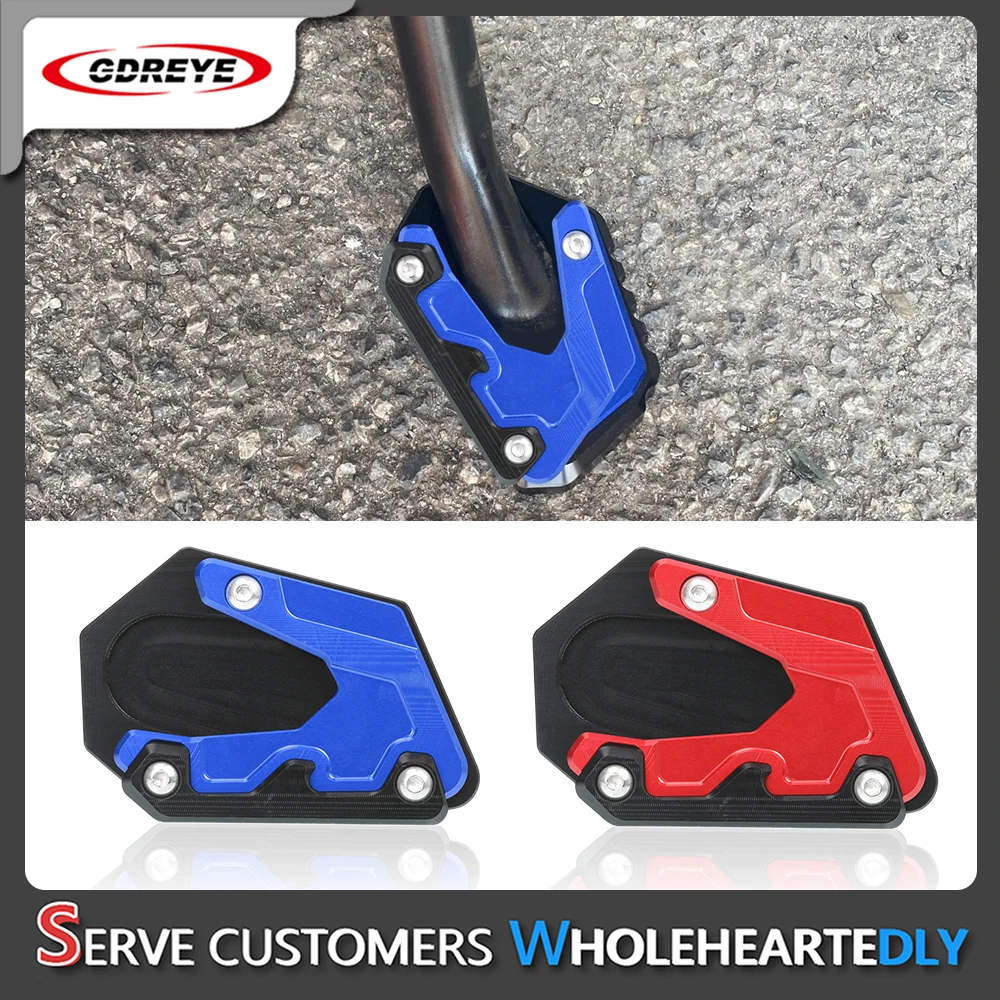 

Motorcycle GSXS Accessories Side Stand Extension Kickstand Pad Support Plate For Suzuki GSXS GSX-S GSX S 1000 1000F GSXS 1000 F