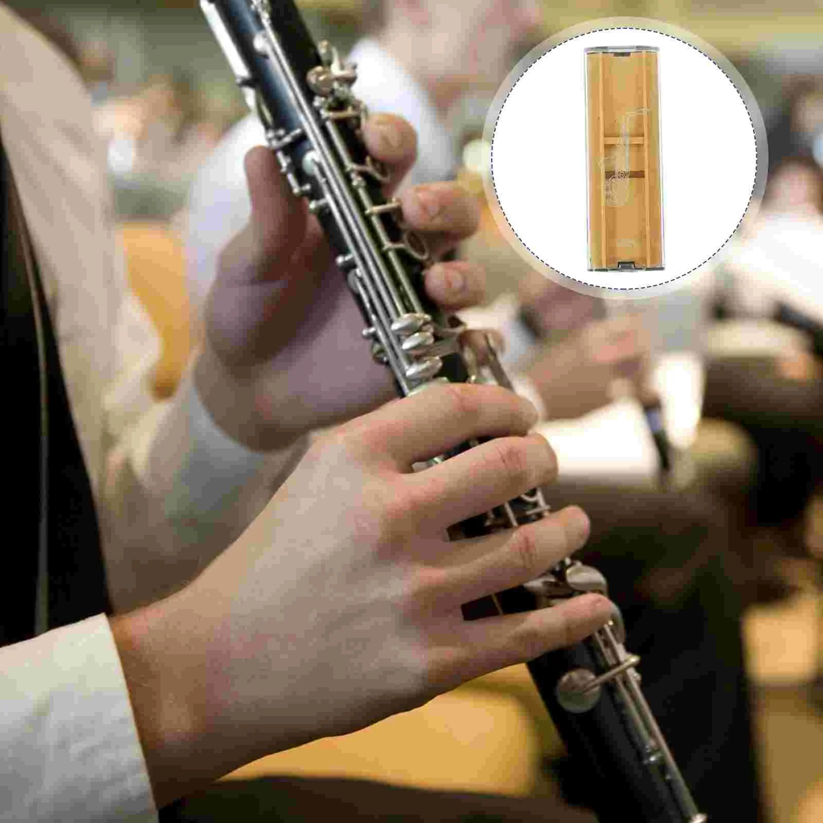 

Reed Oboe Box Case Holder Storage Reeds Container Saxophone Instrument Clarinet Sax Protector Cork Accessories Woodwind Portable