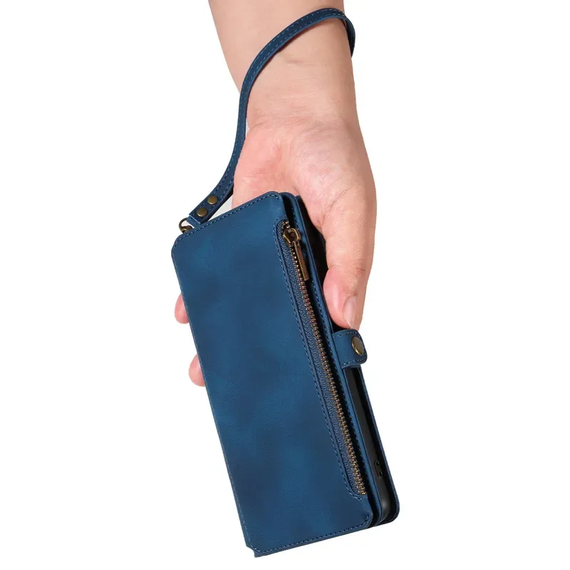 Чехол-книжка для Samsung Galaxy S24 S23 S22 S21 S20 FE Ultra Plus S10 S9