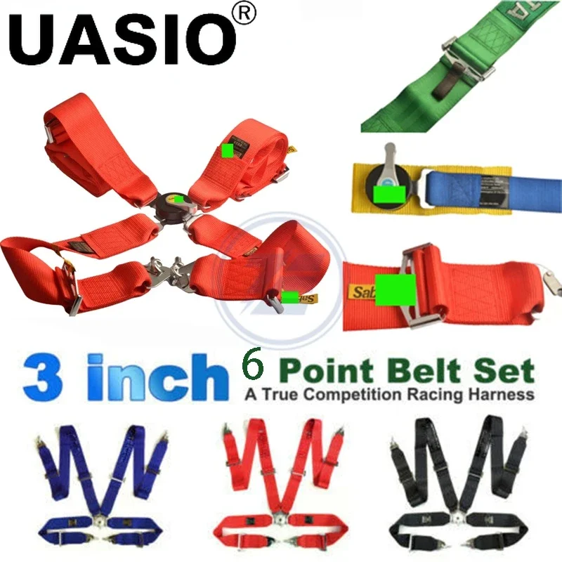 Универсальный 3-дюймовый 4-точечный ремень безопасности для гонок с Camlock