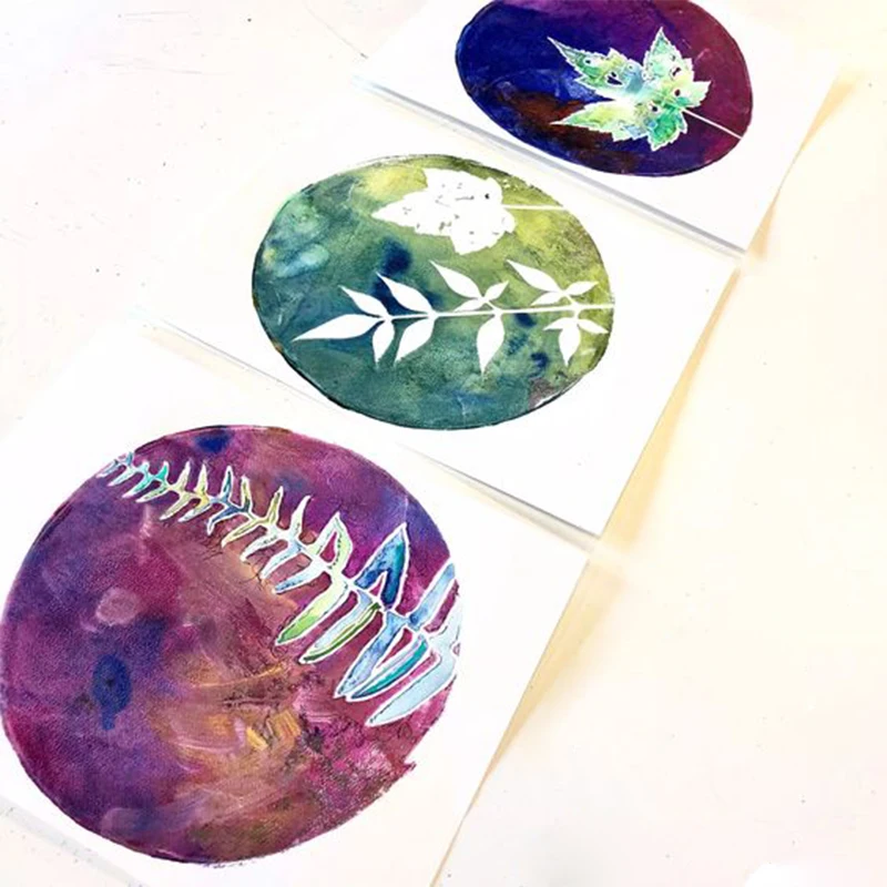 Маленькие полимерные мягкие пластины-гелевые пластины в ассортименте для Monoprint