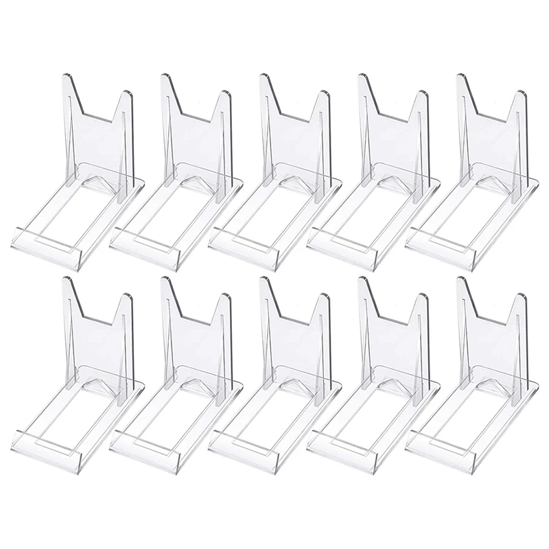 

Acrylic Plate Stands Plastic Display Holders Picture Plate Holders Clear Mini Easels Stands To Display Pictures Or Plate