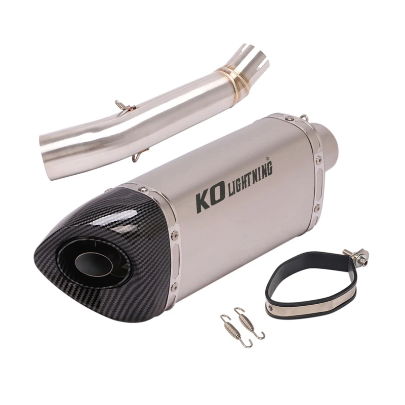 Выхлопной глушитель для мотоцикла VOGE LX500-A 500DS выхлопная труба средней длины из