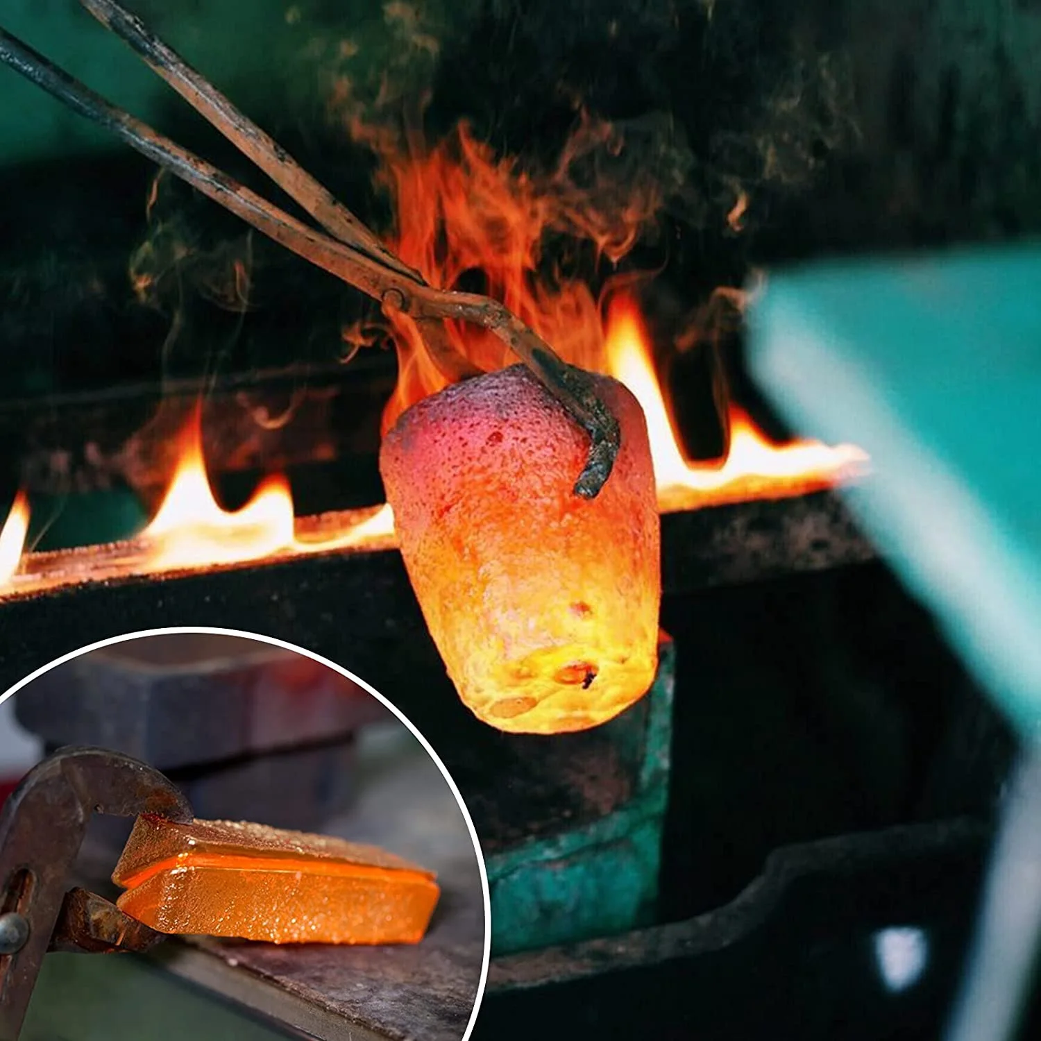 Тигли NO.3 из карбида кремния и графита для плавления металла выдерживают