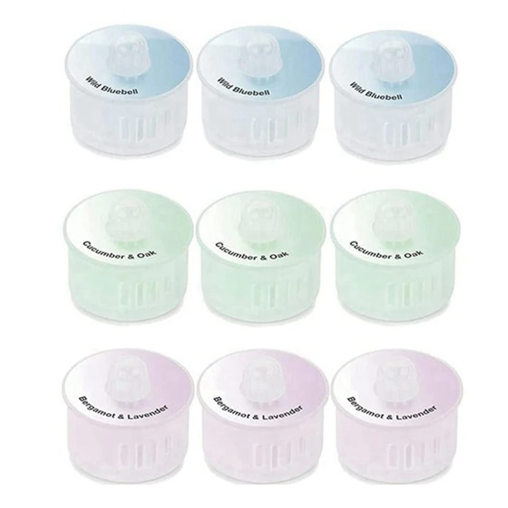 

9Pcs Fragrance Capsules for ECOVACS T9 MAX T9 POWER T9 AIVI Fragrance Air Freshener Lasting Fresh Deodorant Capsules