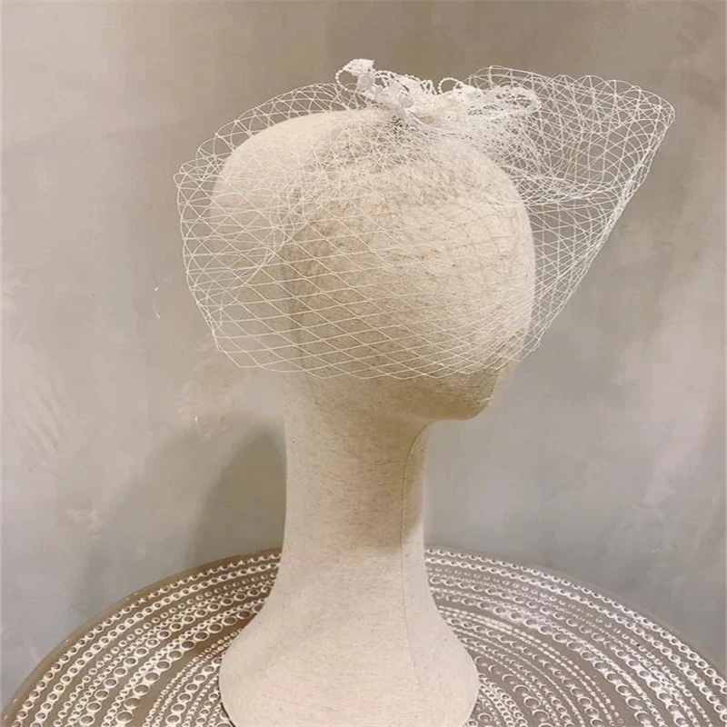 

Ручная шапка с бусинами в форме банта, официальная шапка с искусственным жемчугом и бантом, декор для свадебной фаты, фото, фотосессия, прост...