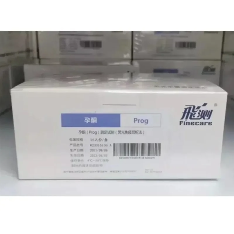 Тест Finecare HbA1c PSA TT3 TT4 HCG AFP Prog HSCRP и CRP FPSA для Wondfo 25 шт. в коробке