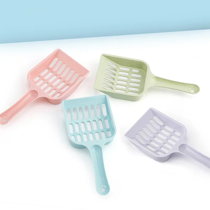 Ложка для кошачьего туалета пластиковая лопатка артефакт унитаза домашних