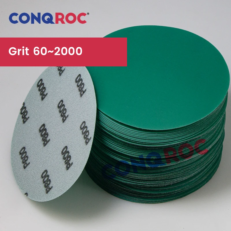 100 шт. 150 мм (6 дюймов) шлифовальные диски плавленый глинозем цирконий сухие и