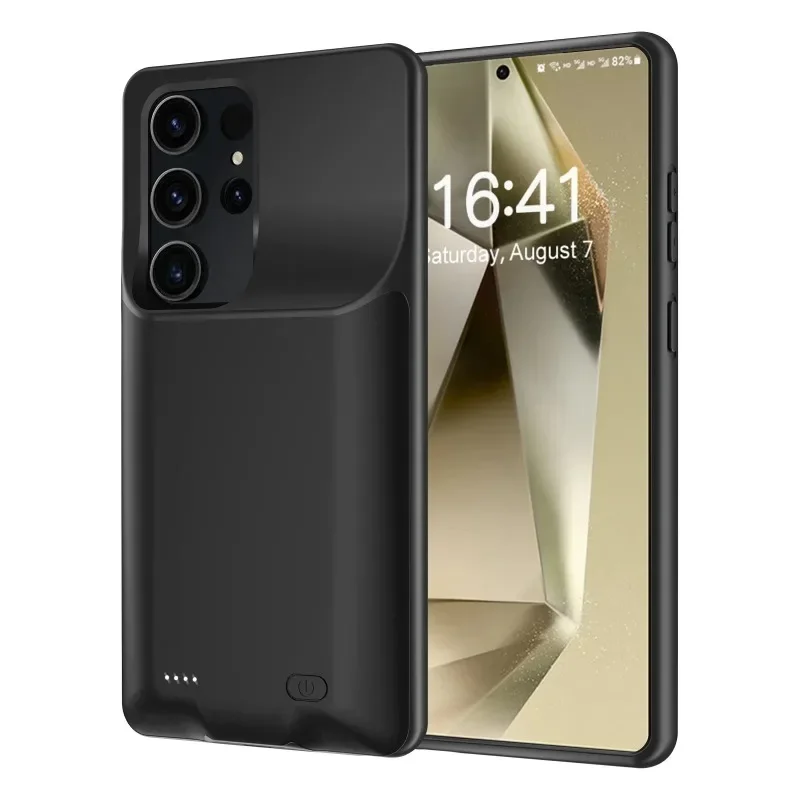 Фото 6000 мАч для Samsung Galaxy S25 Ultra 5G/S25 +/S25, портативный расширенный аккумулятор, зарядная крышка, зарядное устройство для аккумулятора PowerBank №2