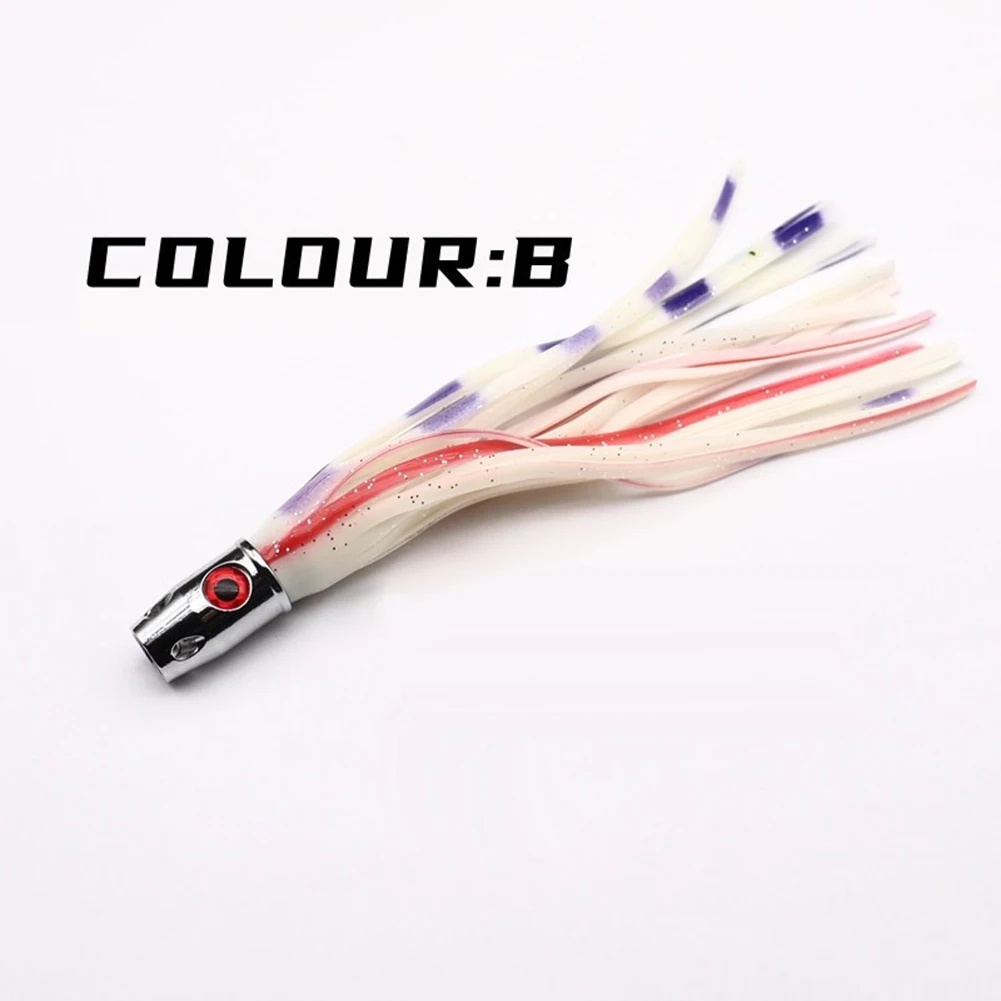 

Bait Fishing Lures 16.5cm 55g Accessories Alloy Octopus Parts Plastic Replacement Strong Topwater Garden Indoor