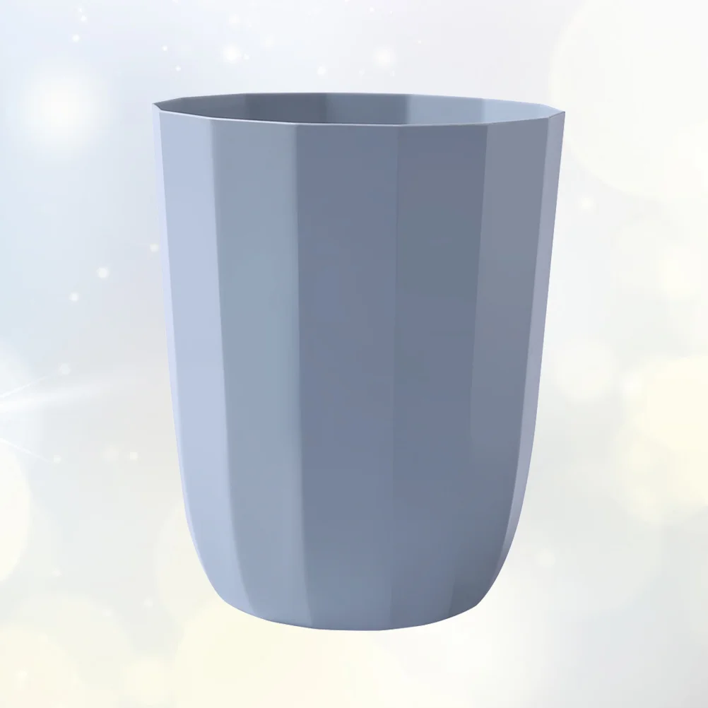 

Trash Can Bin Waste Basket Container Garbage Desktopkitchen Rubbish Open Paper Wastebasket Bins Retro Rectangular Household