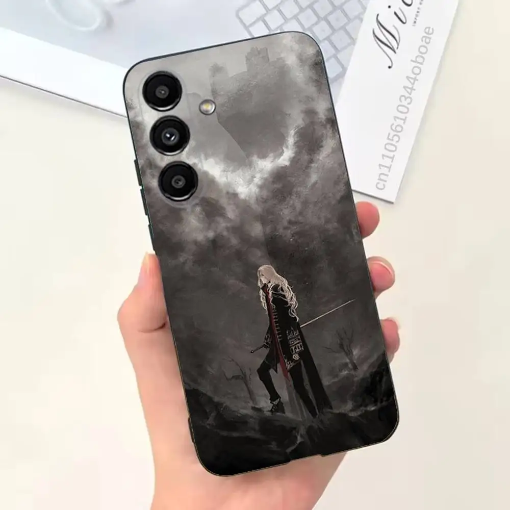 Чехол для телефона серии C-Castlevania для Samsung S25, 24, 21, 22, 23, 20, S30, Ultra, Plus, Fe, Lite, Note, 5G, черный, мягкий (art.: 3920da05ca60e) - 3920da05ca60e