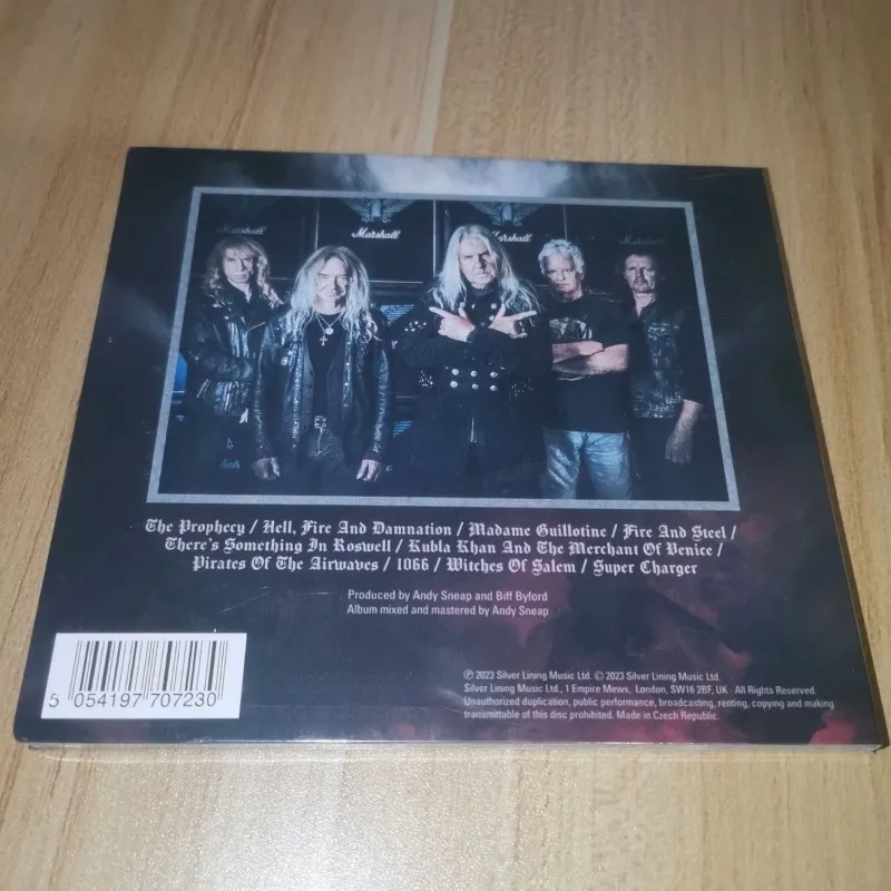 CD-альбом Saxon Hell Fire And Damnation, NWOBHM, хэви-метал, британская метал-легенда, 2024, Биф Байфорд, пауэр-метал, лучший музыкальный подарок (art.: 3920dbc4cb4df) - 3920dbc4cb4df