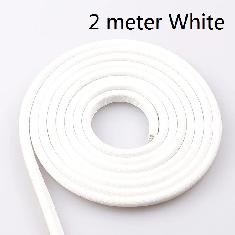 200 см защитная полоса для края автомобильной двери от царапин, защитная полоса, отделка автомобильной двери, Противоударная полоса со стальным автомобильным стайлингом, украшение автомобиля