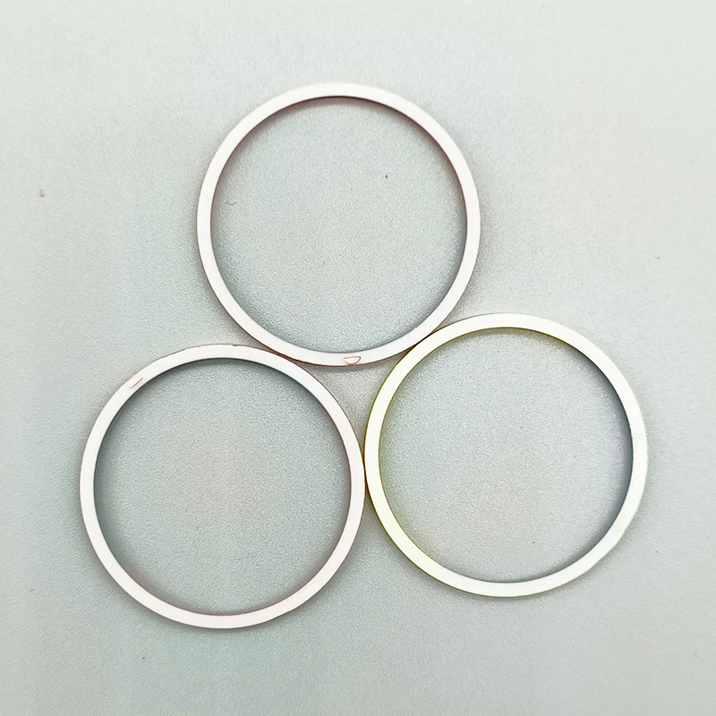 30.2mmx27.2mm Watch Chapter Ring Fits Seiko SRPD SKX007 Watch Case Bicolor Modified Inner Ring NH35 NH36 Men's Watch Parts Gifts