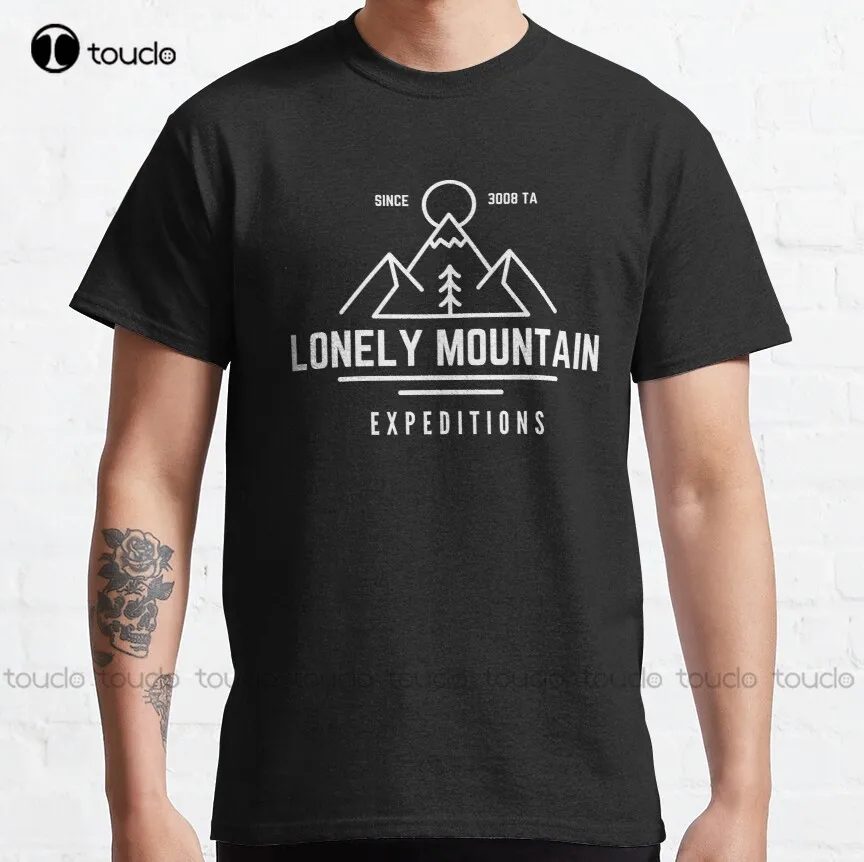 

Lonely Mountain Expeditions - Fantasy - Funny Classic T-Shirt Womens Hawaiian Shirt Fashion Tshirt Summer Xs-5Xl Unisex Retro