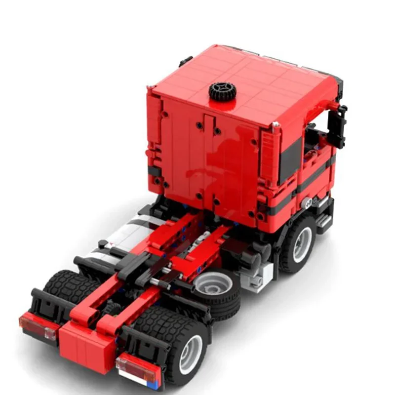 Фото Новый конструктор MOC-101103: Грузовик, 1330 деталей, самоблокирующиеся строительные блоки, модель-головоломка, подарок на день рождения/Рождество, украшение №2