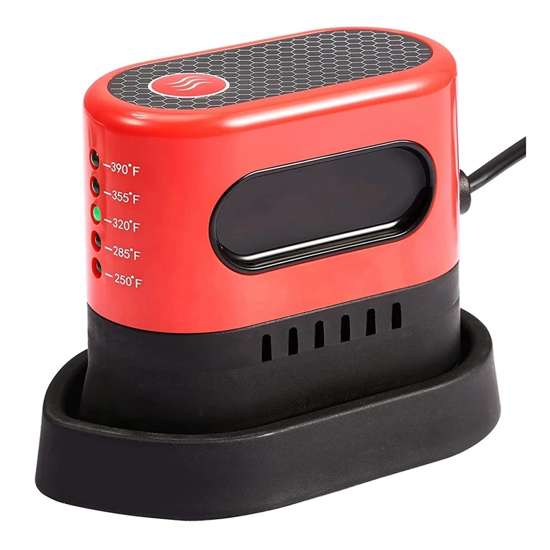 

Мини-термопресс, маленький термопресс для футболок, мини-Утюг с 5 настройками температуры с ЖК-дисплеем, для обуви, вилка стандарта США