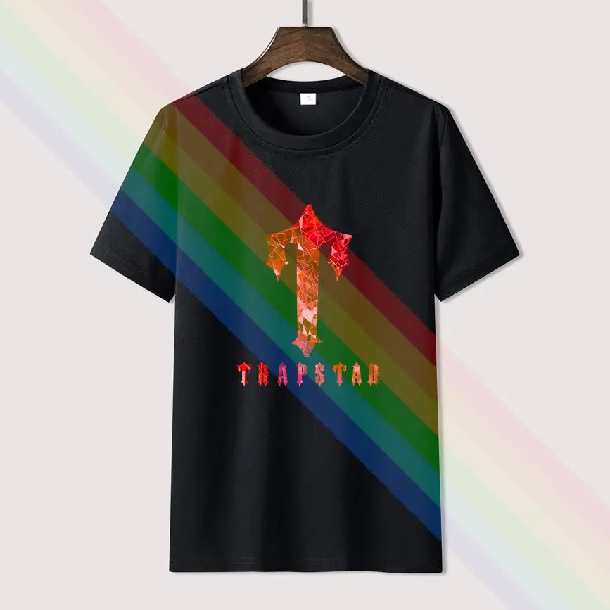 

Trapstar London Best Selling Printed T Shirt For Men Limitied Edition Unisex Brand T-shirt Cotton Amazing Short Sleeve Tops