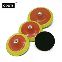 4567inch backing plate m14 m58 sanding pad backer 100125150180mm plastic backer pads for grinder machine and polish pads