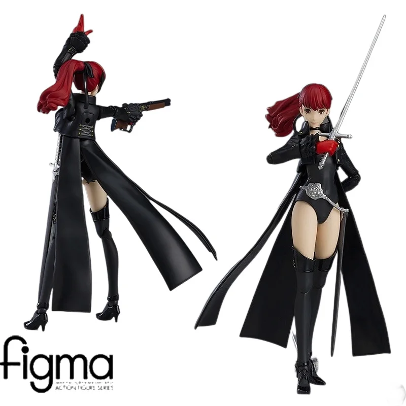 

MAXFACTORY Figma Original PERSONA5 Violet Anime Figure Model Collecile Action PVC Toy Gift for Children