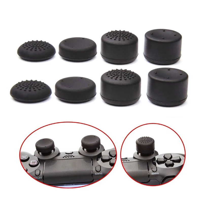 

8x Thumb Stick Grips Cover Game Controller Protective CapsFor PS4/Xbox 360