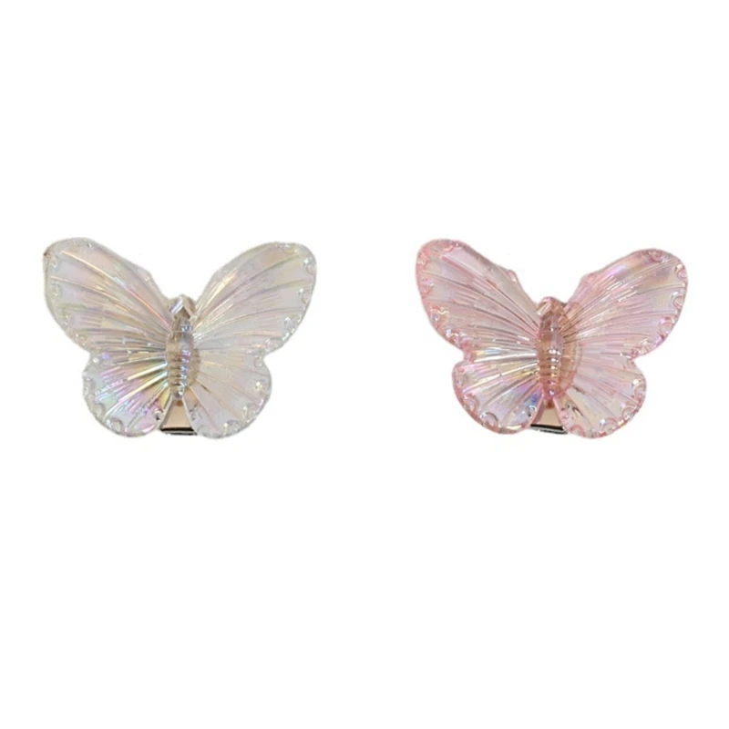 

E9LC Hair Clip Cute Sweet Glitter Hairpins Girls Decorative Headwear Clear