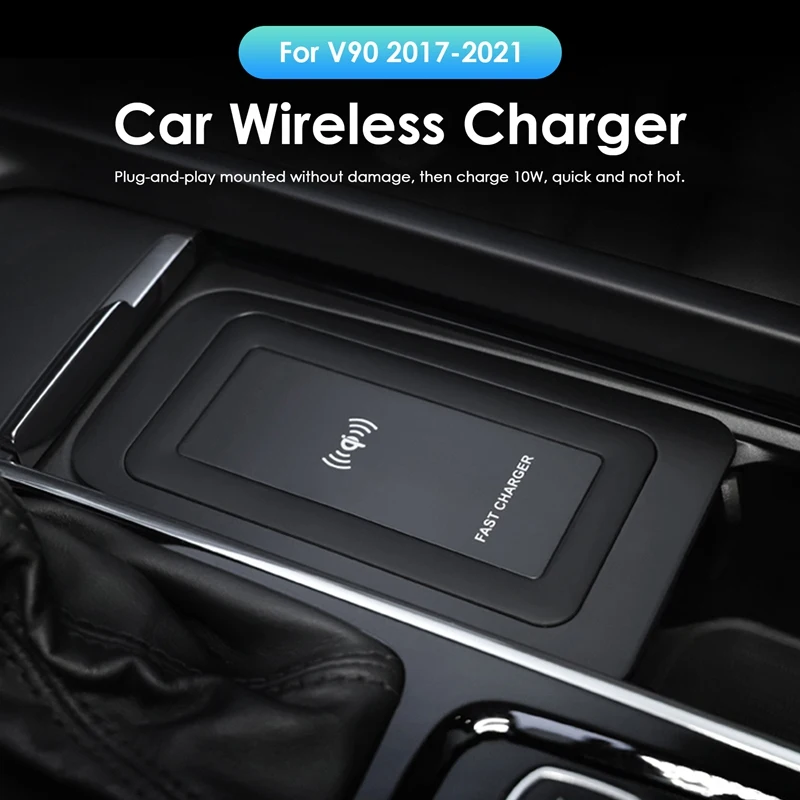 

Car Wireless Charger Car Charger Plate 15W Induction Charging Plate For VOLVO