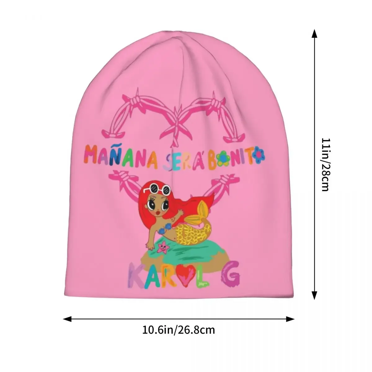 Manana Sera Bonito Karol G 2023 шляпа с татуировкой в виде сердца шапки стиле готики для мужчин