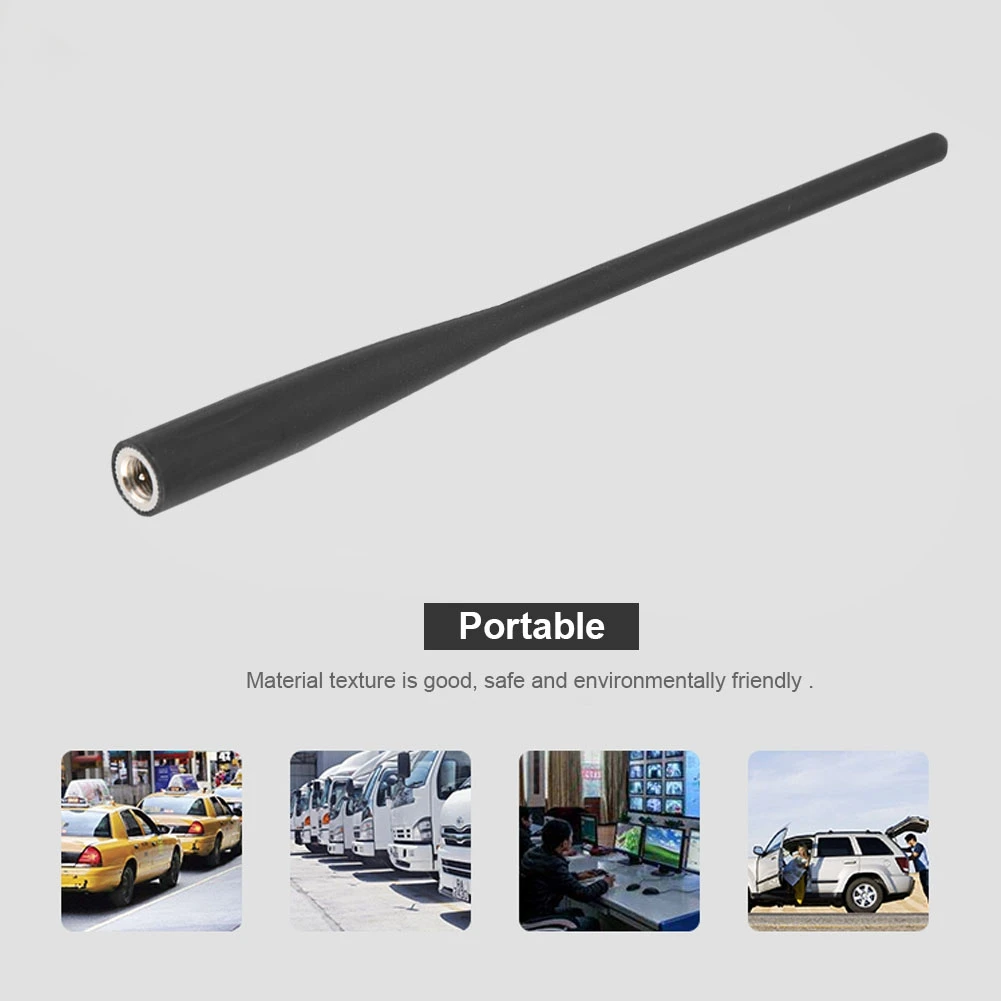 

2pcs 7inch Antenna Replacement Parts for Two Way Radio ic-91ad ic-91a ic-r6 ic-92ad id-31a id-51a ic-80ad Fa-s270C