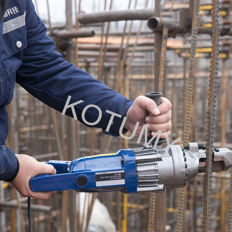 Электрический станок для резки/гибки стальных стержней пильного