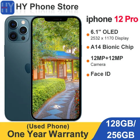 Смартфон Apple iPhone 12 Pro, 6/128ГБ, 6/256ГБ, global, Б/у