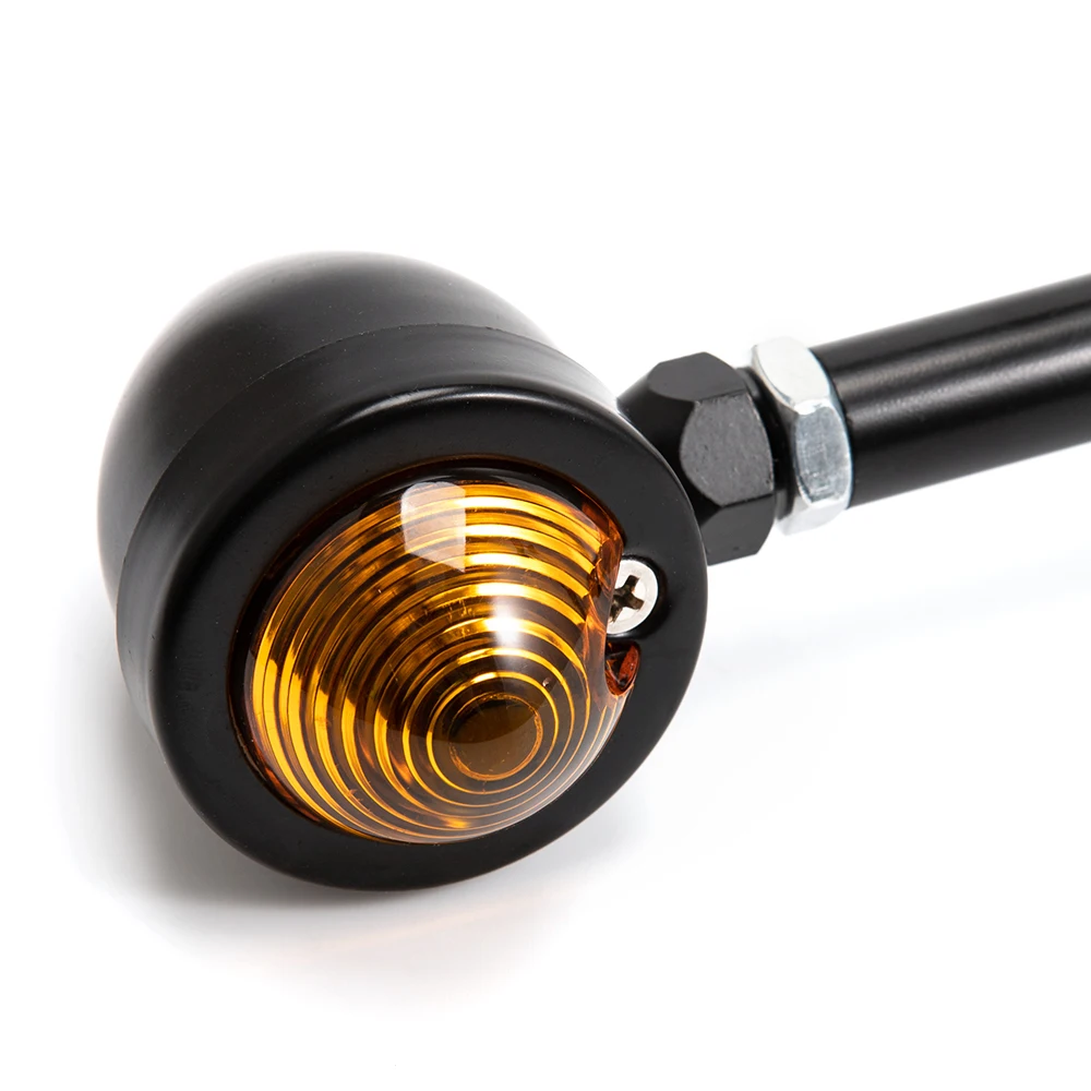 Универсальный кронштейн для указателей поворота мотоцикла стальной передний и