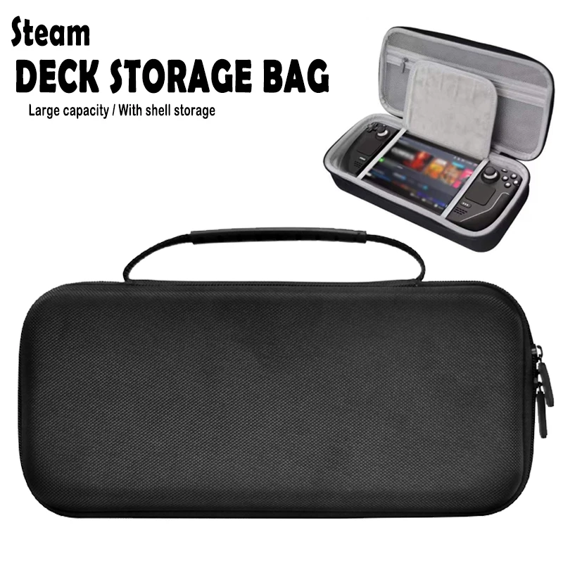 

Hard Shell Storage Bag For Valve Steam Deck Game Console Portable EVA Waterproof Travel Case Cover For Steam Deck Accessories