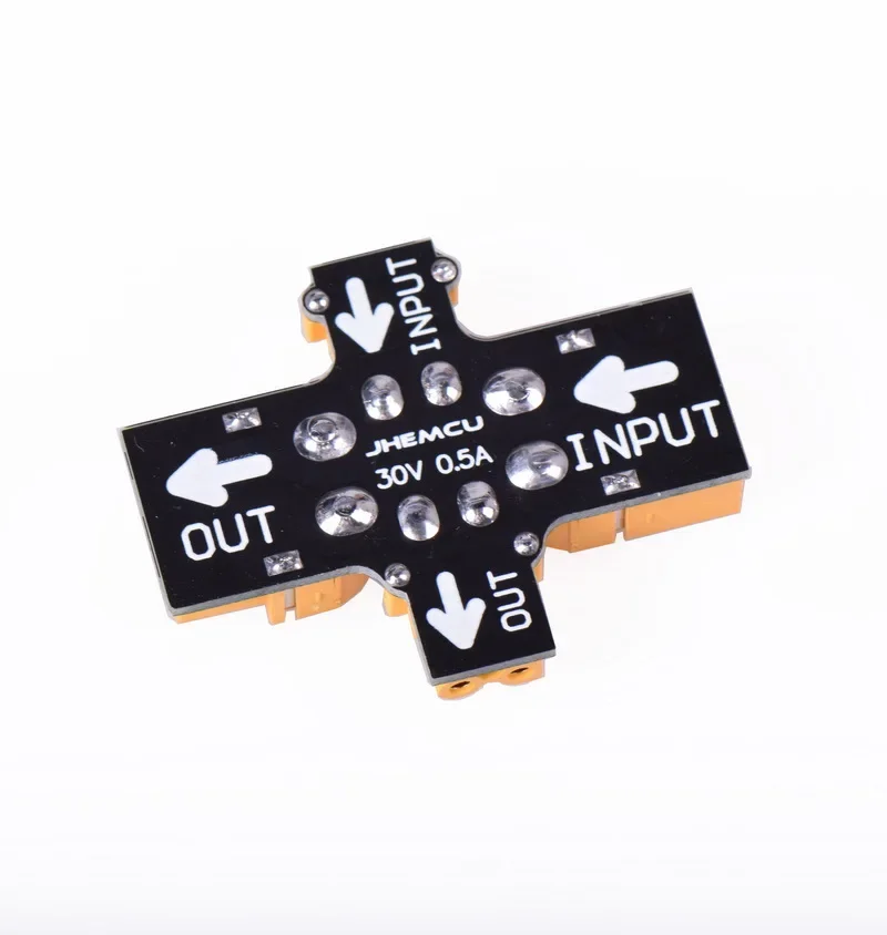 Фото JHEMCU Smoke Stopper XT30 XT60 (штекер/гнездо) 1-6S, самовосстанавливающийся, с функцией сброса, инструмент для тестирования защиты от дымовых сигнализаторов для радиоуправляемых моделей, FPV дронов, лодок, запчасти №2
