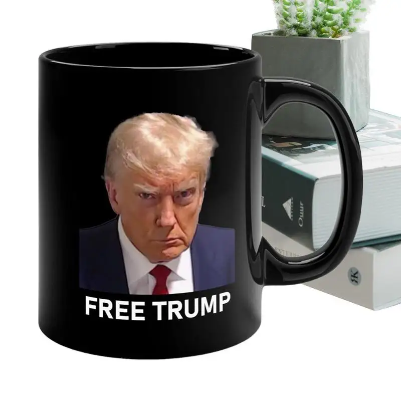 

Novelty Ceramic Trump Mugshot Coffee Mug Pro Tea Cup Gift Mugs For Trump Supporters Coffee Milk Mug For Christmas Birthday Gifts