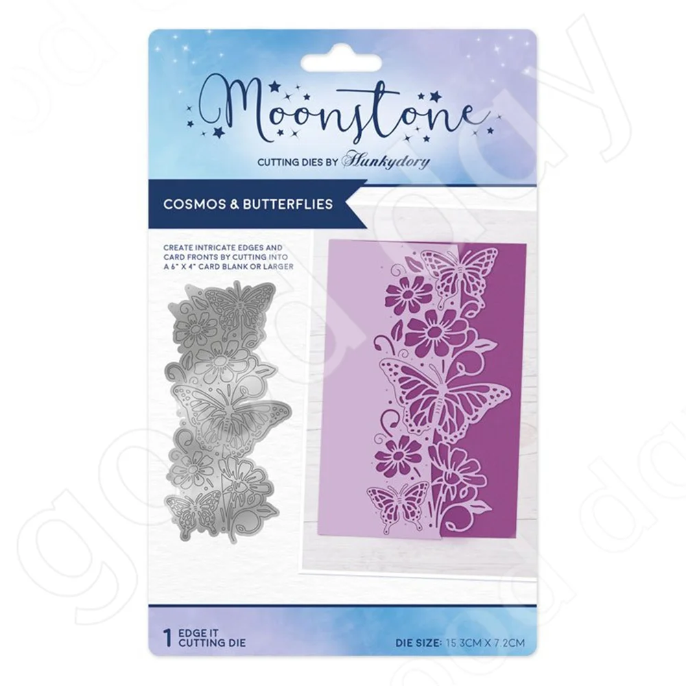 

Arrival 2022 New Cosmos & Butterflies Metal Cutting Dies Scrapbook Diary Decoration Embossing Template DIY Card Handmade 2022 Ar