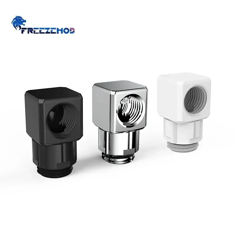 FREEZEMOD GXZWT-D90 90-градусный вращающийся фитинг для водяного охлаждения теплоотвод