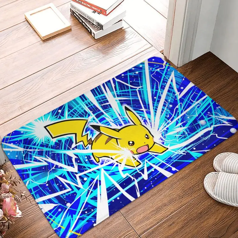 Коврик для передней двери с изображением Покемона Пикачу на заказ