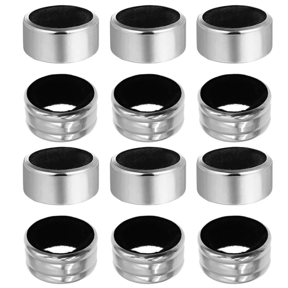

12pcs Useful Stainless Steel Durable Chic Drip Rings Bottle Collars for Bars